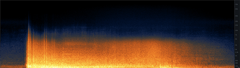 Cooling Tower Implosion Spectrogram