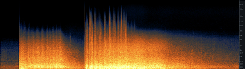 Large Office Implosion Spectrogram